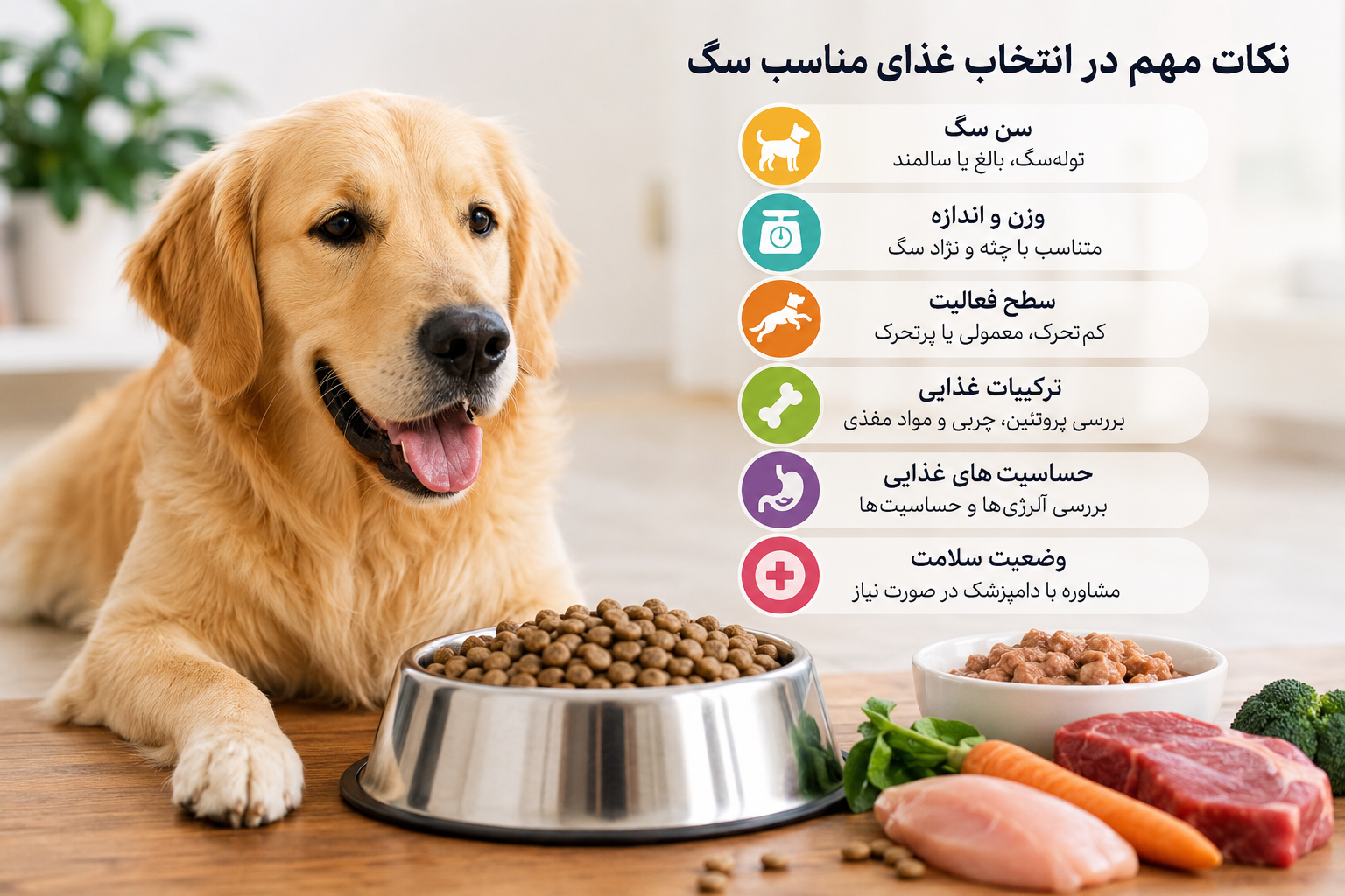 راهنمای خرید غذای سگ