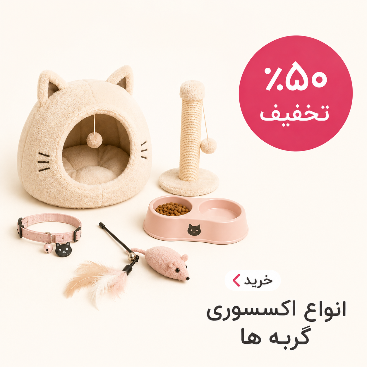 خرید اکسسوری گربه
